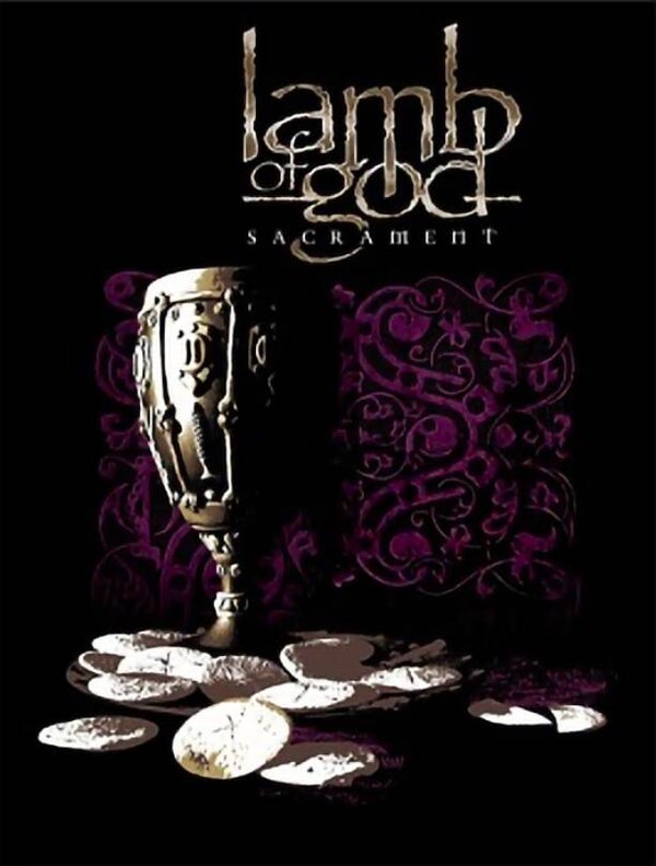 CAMISETA LAMB OF GOD SACRAMENT
