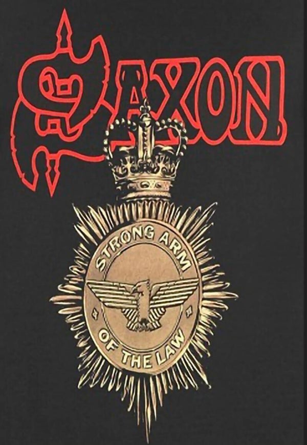 CAMISETA SAXON STRONG ARM