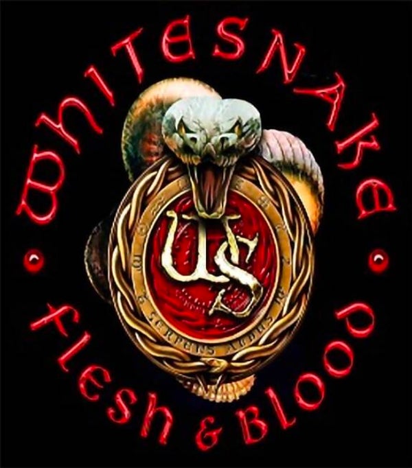 CAMISETA WHITESNAKE FLESH & BLOOD