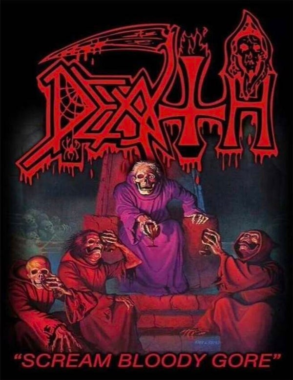CAMISETA DEATH SCREAM BLOODY GORE