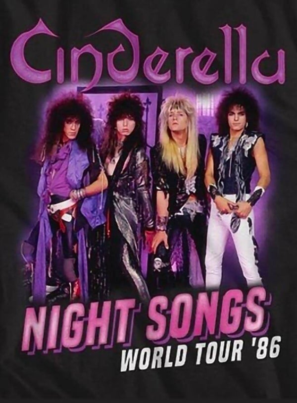 CAMISETA CINDERELLA NIGHT SONGS