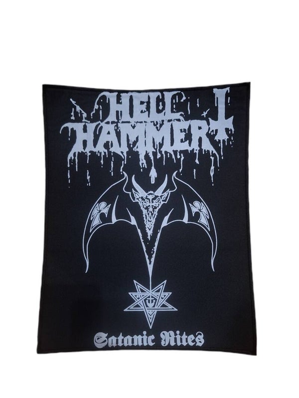 PARCHE ESPALDERA HELLHAMMER SATANIC RITES