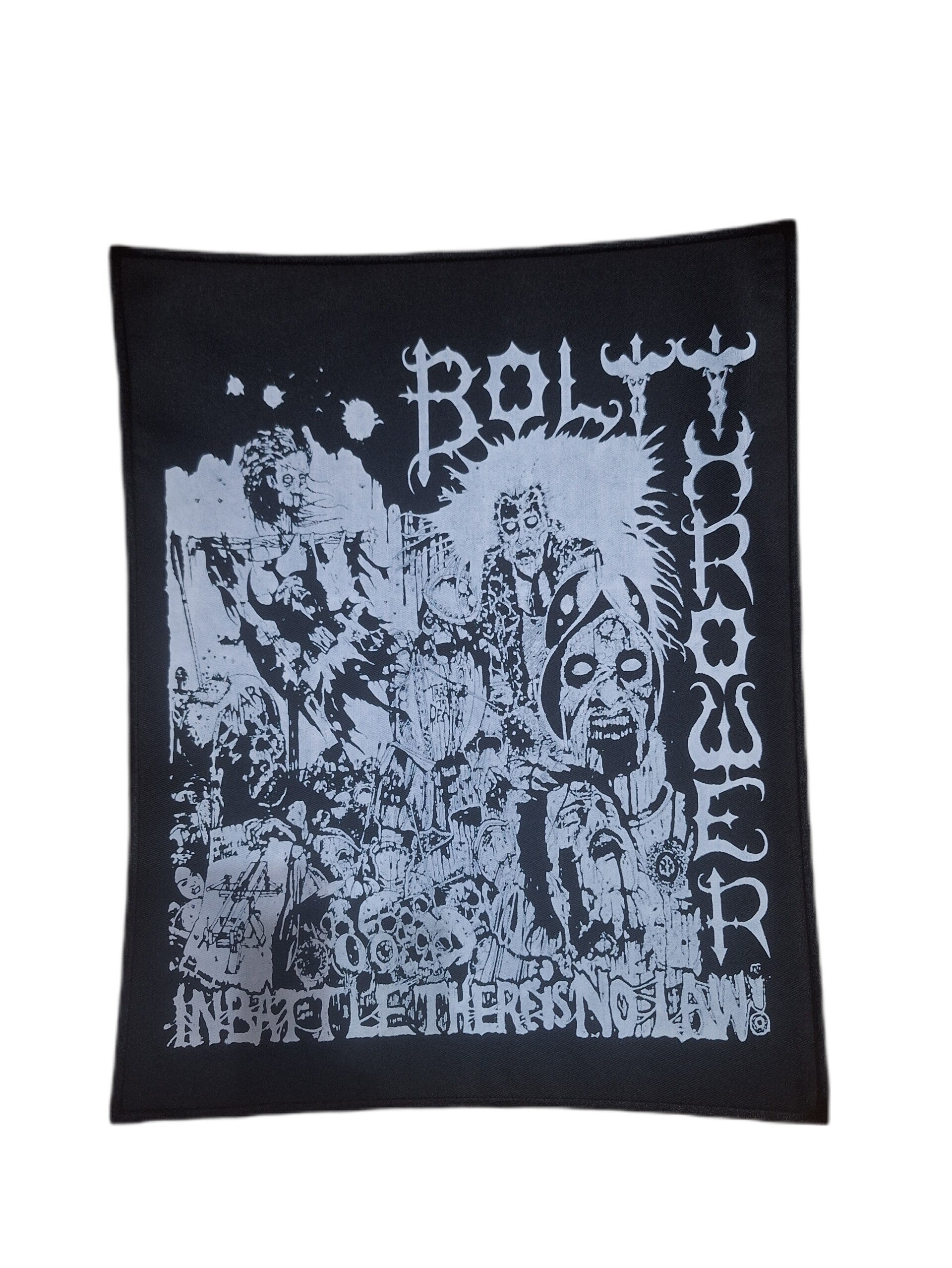 PARCHE ESPALDERA BOLT THROWER IN BATTLE THERE IS NO LAW