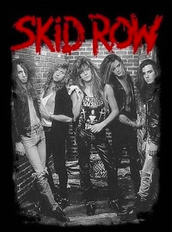 CAMISETA SKID ROW GRUPO