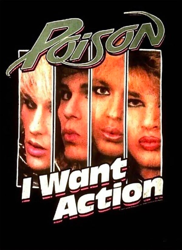 CAMISETA POISON I WANT ACTION