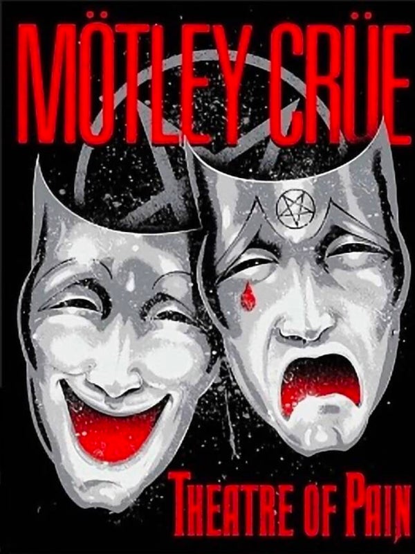 CAMISETA MOTLEY CRUE THEATRE OF PAIN