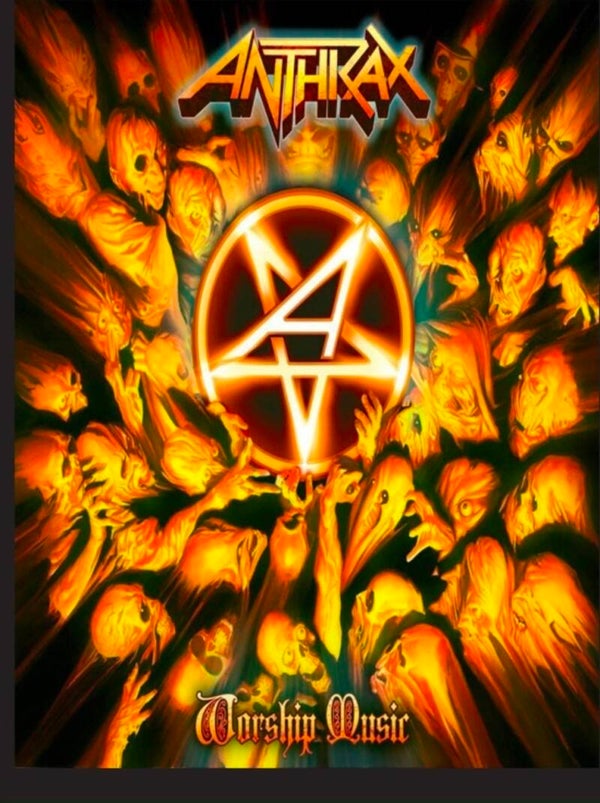 CAMISETA ANTHRAX WORSHIP MUSIC