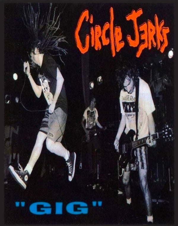 CAMISETA CIRCLE JERKS GIG