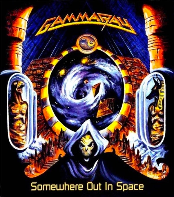 CAMISETA GAMMA RAY SOMEWHERE OUT IN SPACE