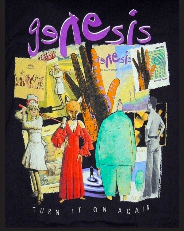 CAMISETA GENESIS TURN IT ON AGAIN