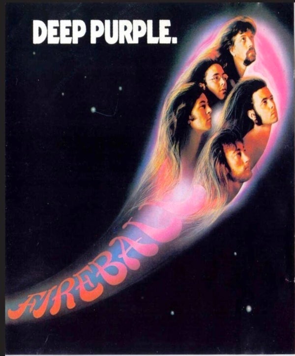 CAMISETA DEEP PURPLE FIREBALL
