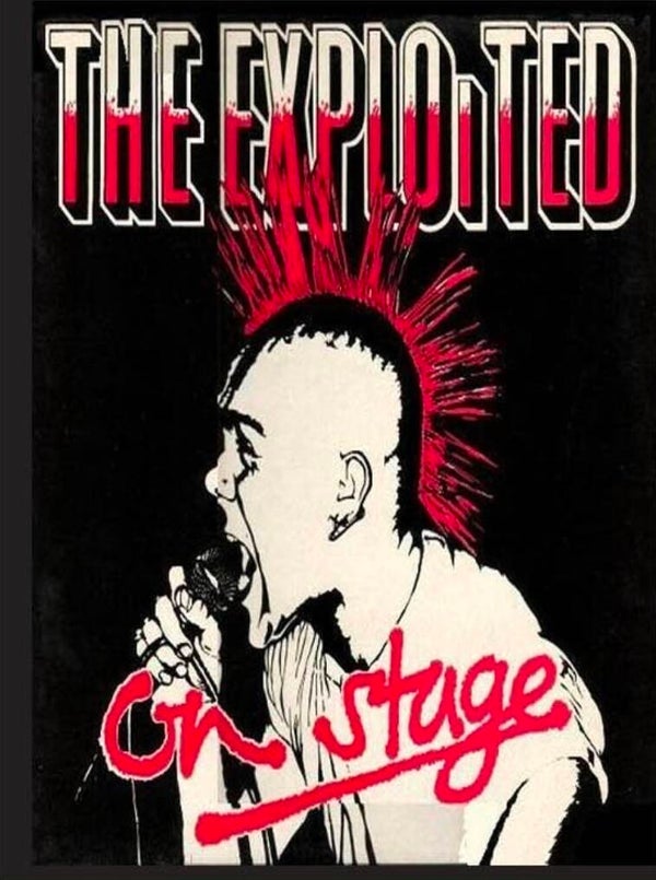 CAMISETA THE EXPLOITED ON STAGE