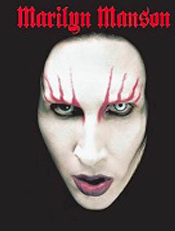 CAMISETA MARILYN MANSON CARA