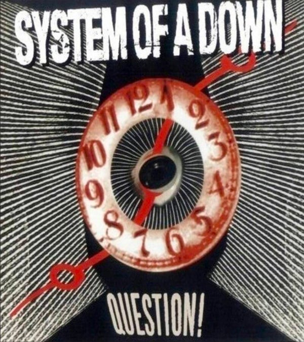 CAMISETA SYSTEM OF A DOWN QUESTION!