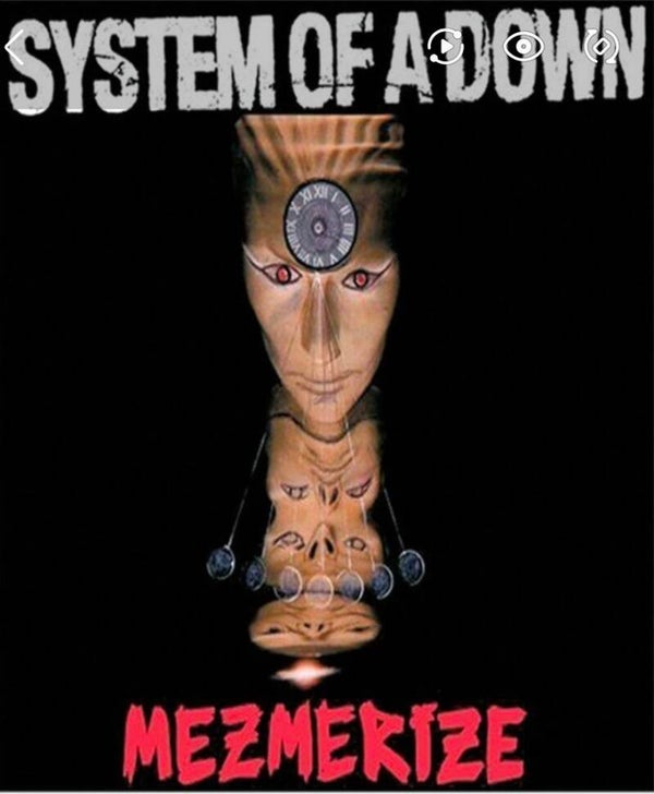 CAMISETA SYSTEM OF A DOWN MEZMERIZE