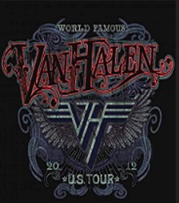 CAMISETA VAN HALEN U.S. TOUR