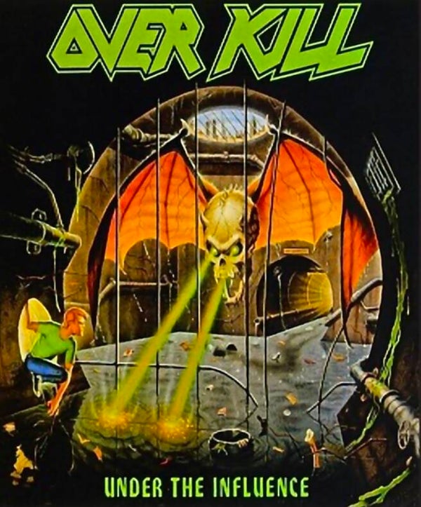 CAMISETA OVERKILL UNDER THE INFLUENCE
