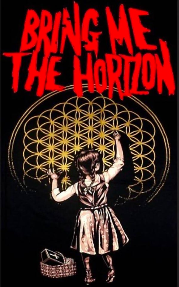 CAMISETA BRING ME THE HORRIZON SEMPITERNAL LOGO ROJO