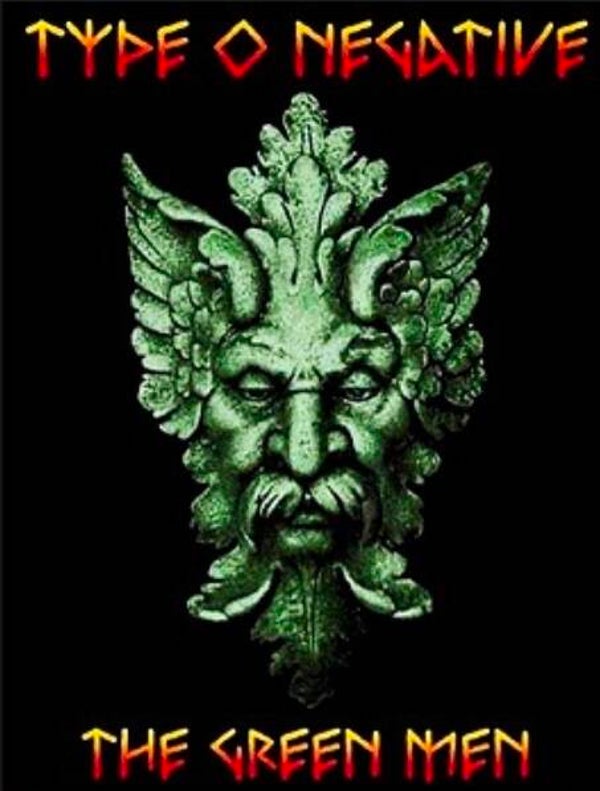 CAMISETA TYPE O NEGATIVE THE GREEN MEN