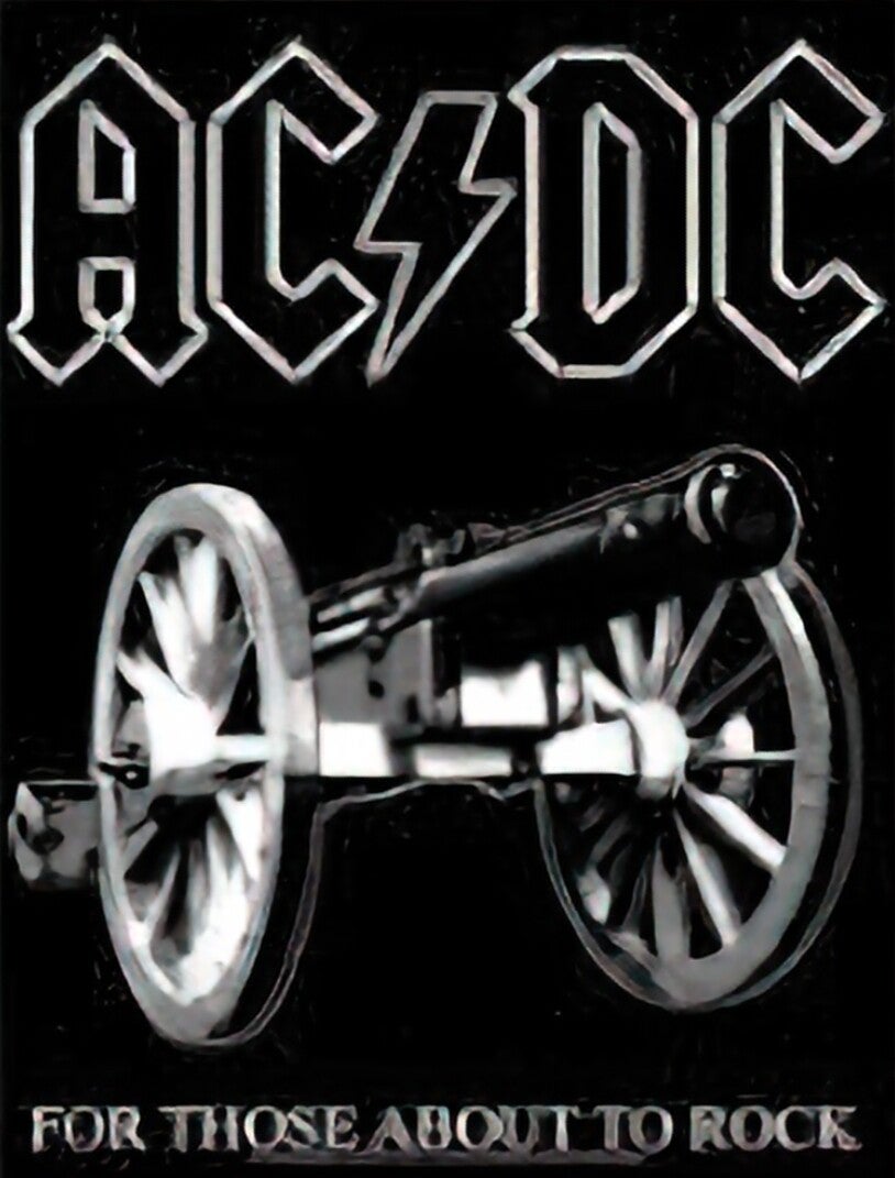 CAMISETA AC/DC FOR THOSE ABOUT TO ROCK
