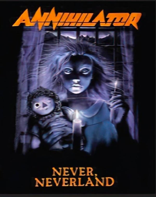 CAMISETA ANNIHILATOR NEVER, NEVERLAND