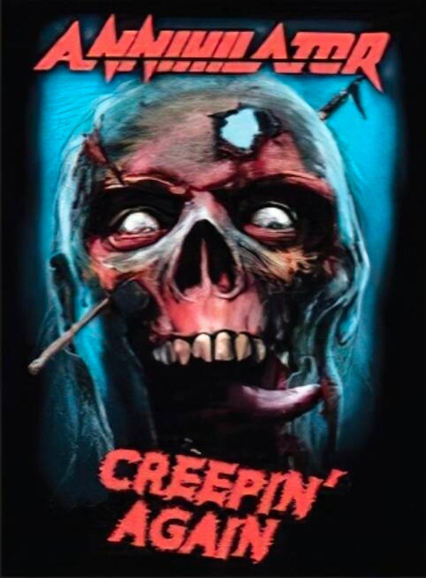 CAMISETA ANNIHILATOR CREEPIN' AGAIN