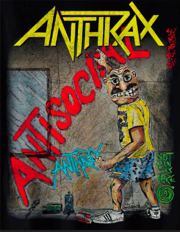 CAMISETA ANTHRAX ANTISOCIAL