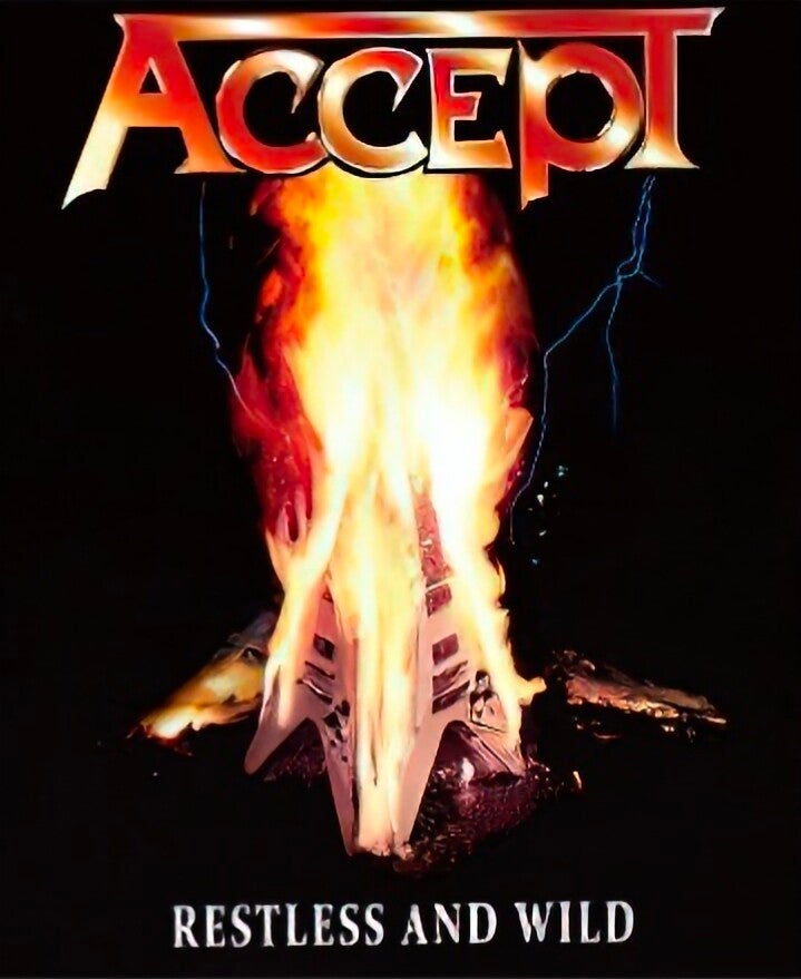 CAMISETA ACCEPT RESTLESS AND WILD