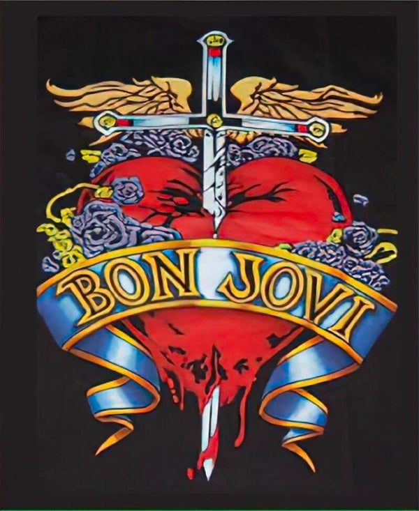 CAMISETA BON JOVI
