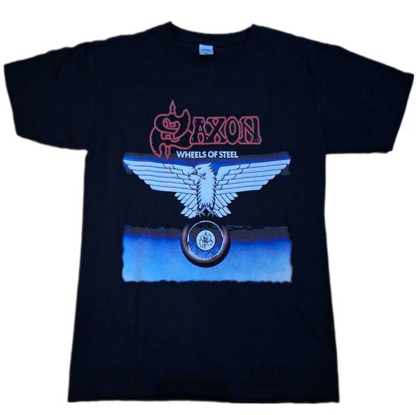 CAMISETA SAXON WHEELS OF STEEL