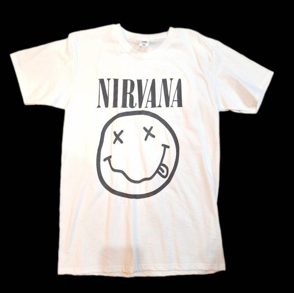 CAMISETA NIRVANA BLANCO