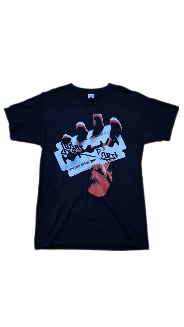 CAMISETA JUDAS PRIEST BRITISH STEEL