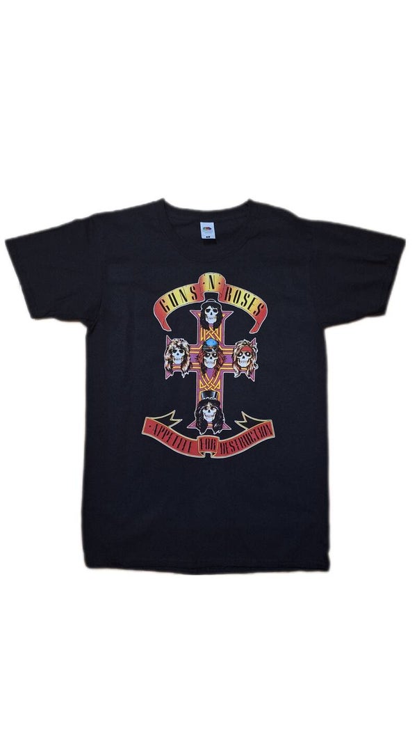 CAMISETA GUNS N ROSES APPETITE FOR DESTRUCTION