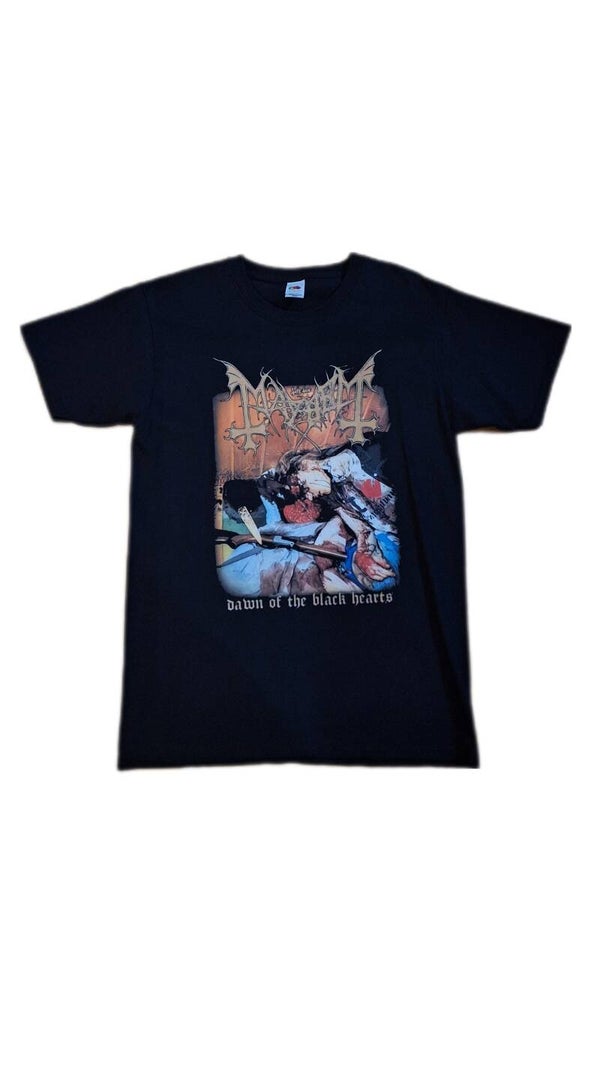 CAMISETA MAYHEM DAWN OF THE BLACK HEARTS