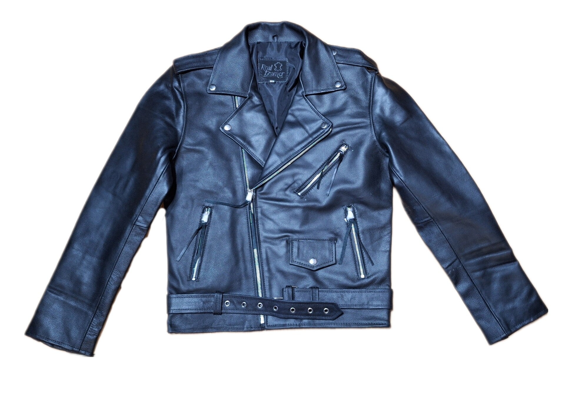 CHAQUETA CUERO CRUZADA CHICO