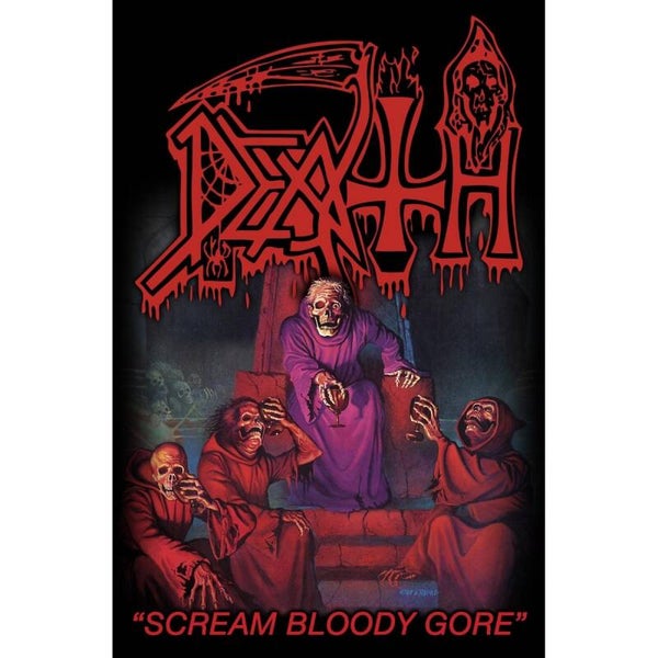 BANDERA DEATH SCREAM BLOODY GORE
