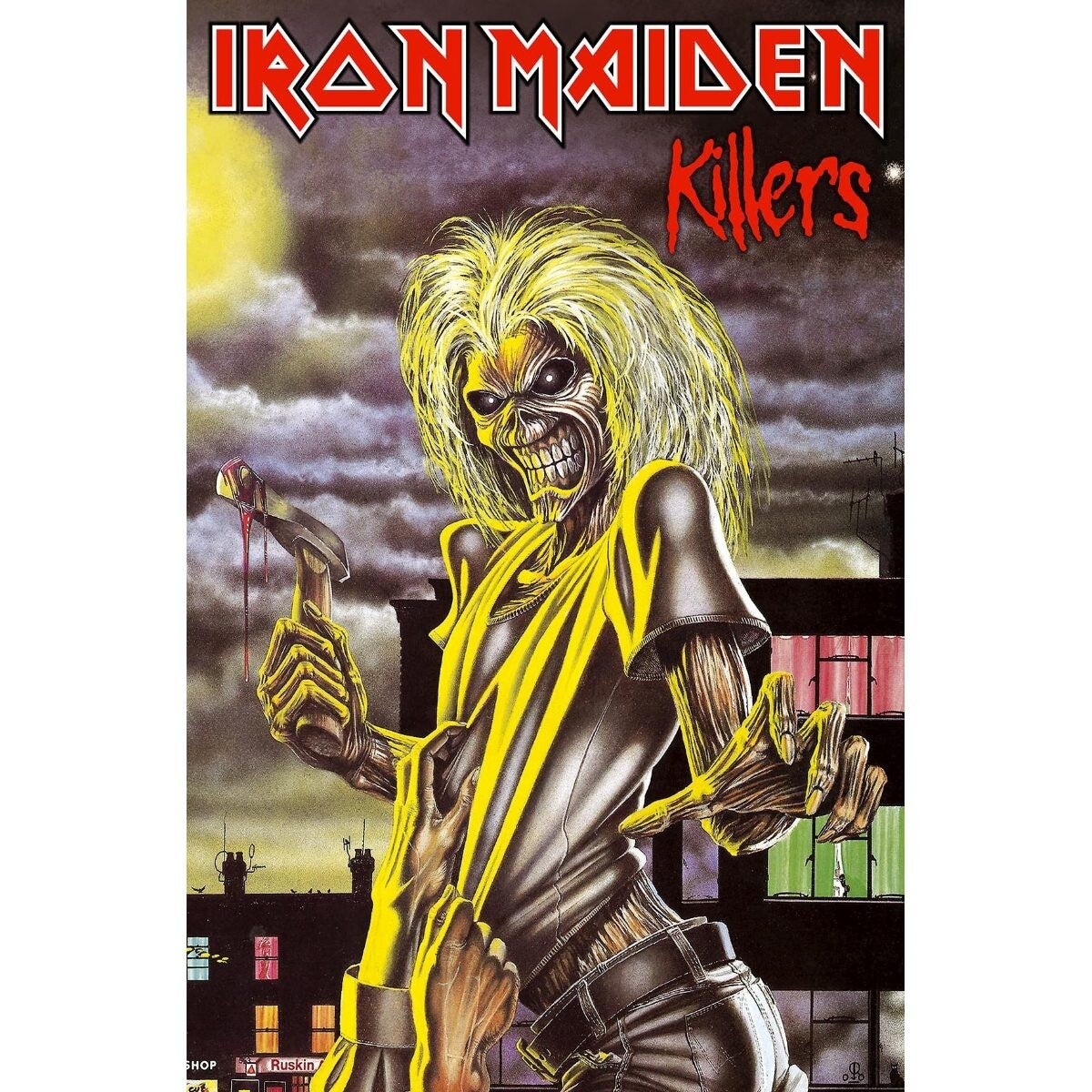 BANDERA IRON MAIDEN KILLERS