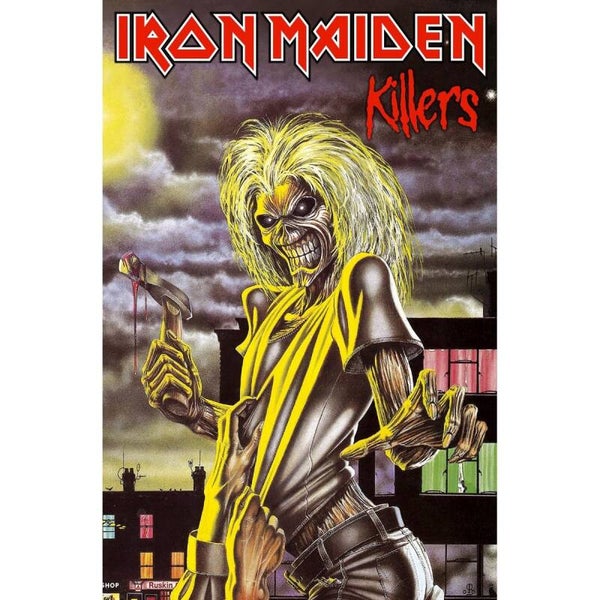 BANDERA IRON MAIDEN KILLERS