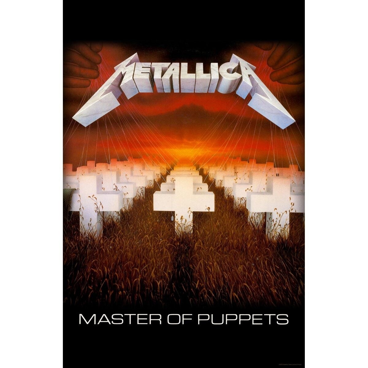 BANDERA METALLICA MASTER OF PUPPETS