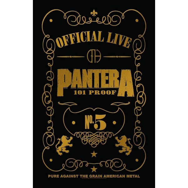 BANDERA PANTERA LIVE