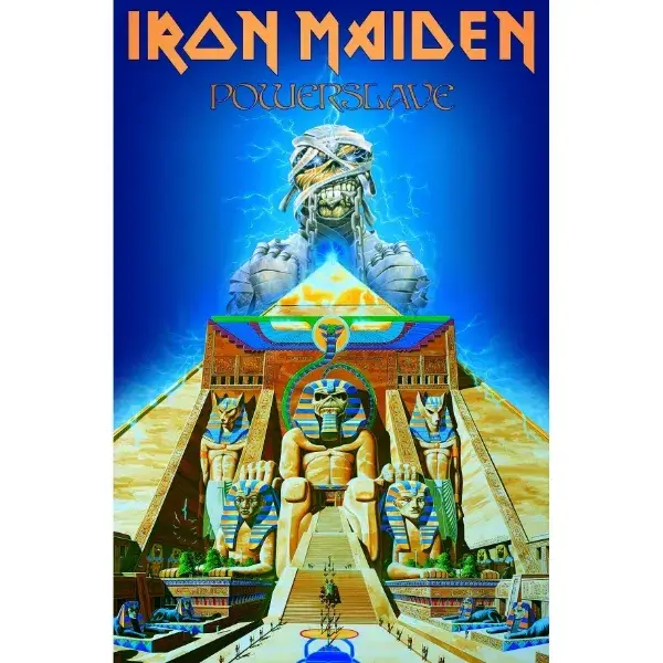 BANDERA IRON MAIDEN POWERSLAVE