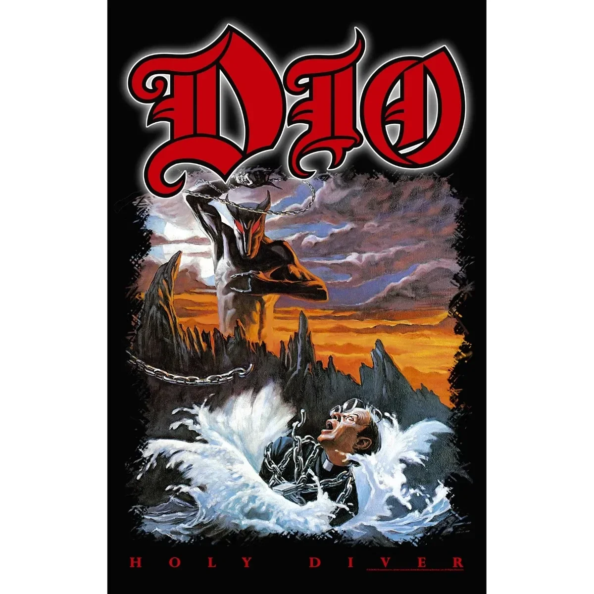BANDERA DIO HOLY DIVER