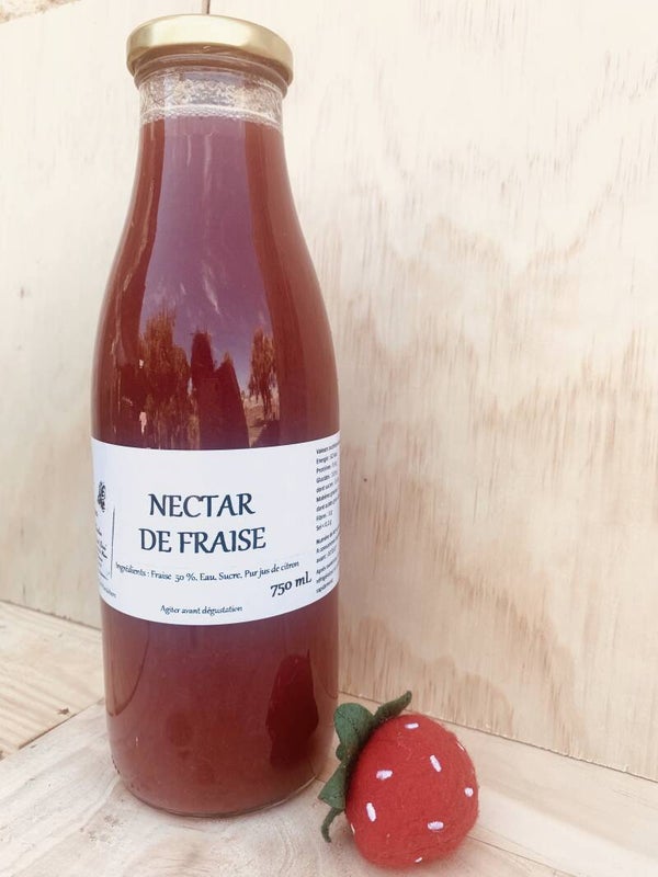 Nectar de Fraise artisanal