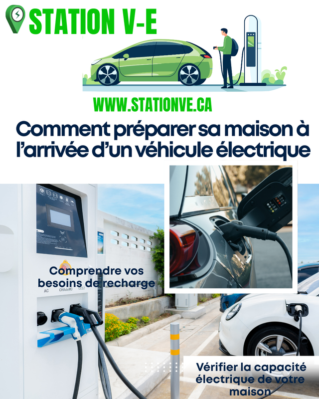Station V-E, borne de recharge