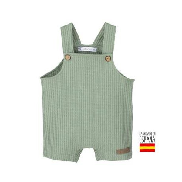 Korte effen baby jongen tuinbroek Calamaro Baby