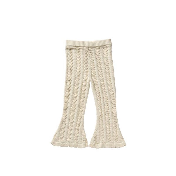 Seashell Knit Flared Legging Your Wishes