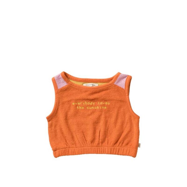 Terry Crop Singlet Your Wishes