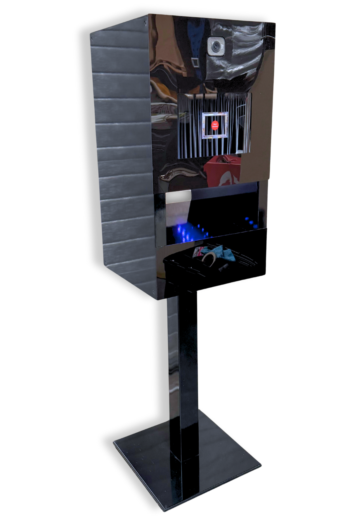 Photobooth zwart staand