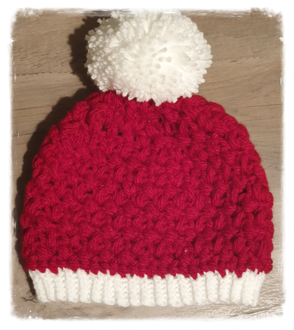 Christmas Beanie Bobble hat