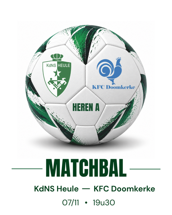 07/11/2026 - 19u30 - Matchbal Heren -  Doomkerke